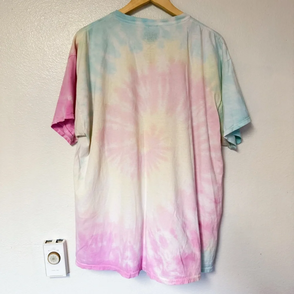 Tie-Dye Cat Graphic T-Shirt | Concert Festival Tee 🧺 - Picture 5 of 6
